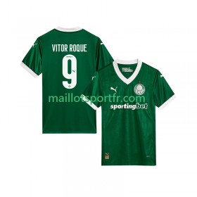 Maillot de Foot Palmeiras Vitor Roque 9 Domicile 2025/26